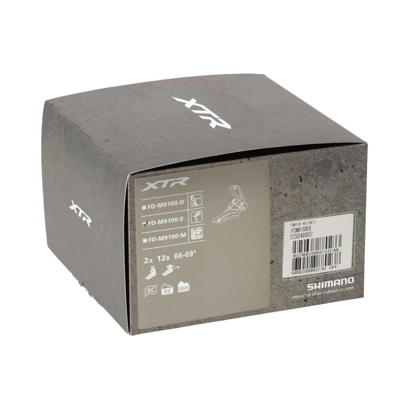 Shimano XTR FD-M9100-E Umwerfer 2x12 Direct Mount Low