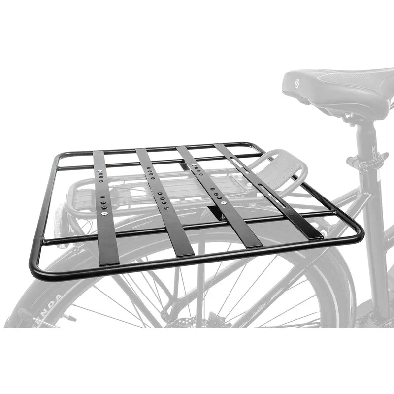 Plaque de support sur porte bagage vélo large M-Wave Racky