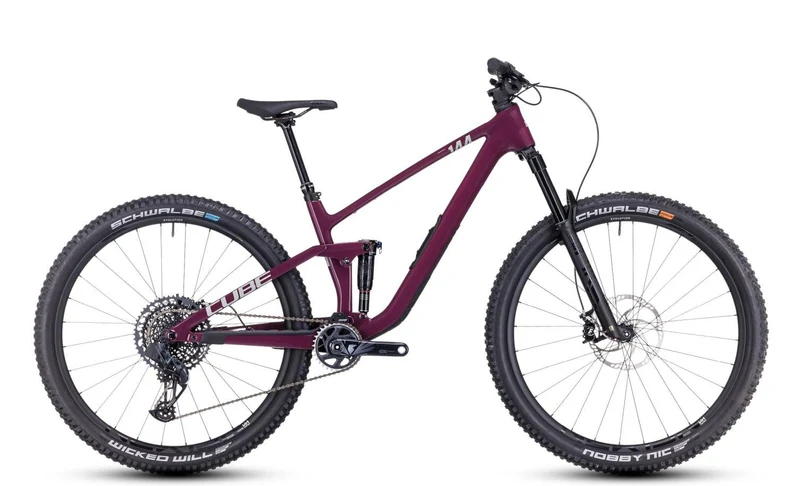 CUBE Stereo ONE44 C:68X SLX wine´n´grey