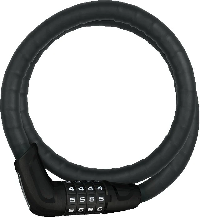 Abus Kabel-/Zahlenschloss Tresorflex 6615C/85/15 Schwarz