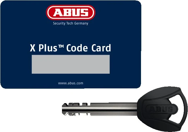 Abus Faltschloss Bordo Granit XPlus 6500Ka/90 SH Schwarz