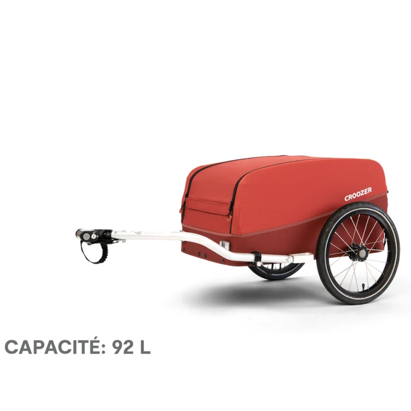 Remorque vélo utilitaire Cargo Kalle Croozer 92 litres
