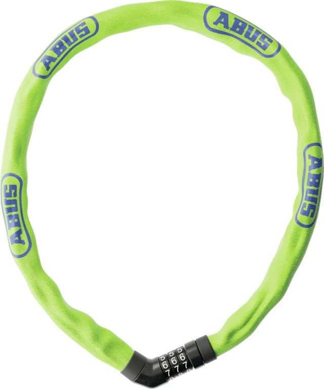 Abus Ketten-/Zahlenschloss Steel-O-Chain 4804C/75 Limette