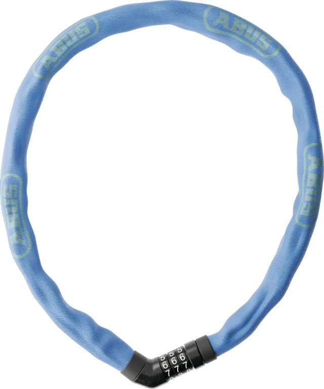 Abus Ketten-/Zahlenschloss Steel-O-Chain 4804C/75 Blau