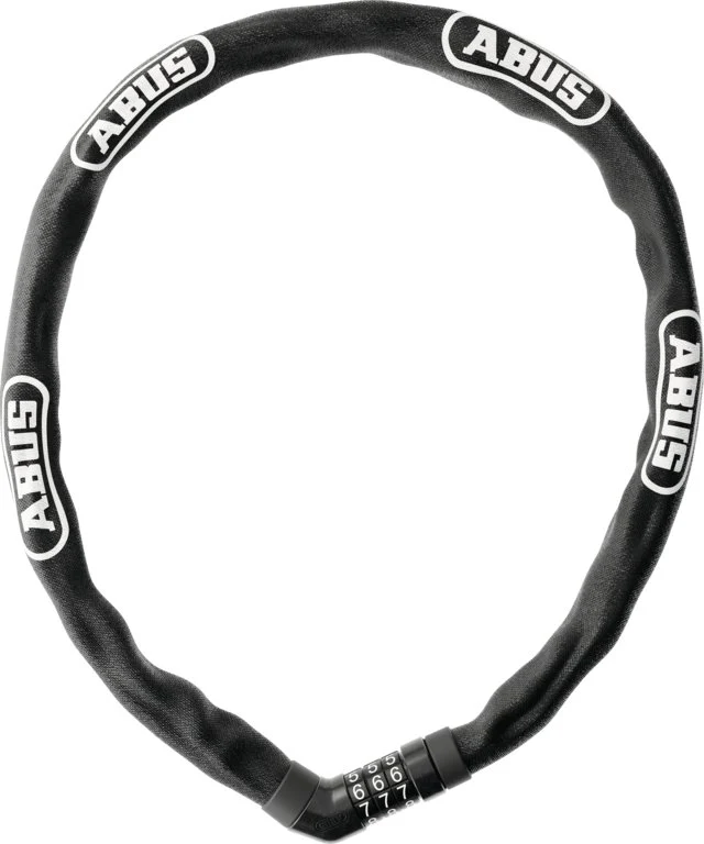 Abus Ketten-/Zahlenschloss Steel-O-Chain 4804C/75 Schwarz