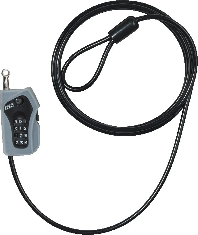 Abus Kabel-/Zahlenschloss Combiloop 205/200 Schwarz