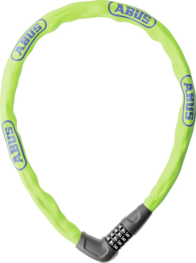 Abus Ketten-/Zahlenschloss Steel-O-Chain 5805C/75 Limette