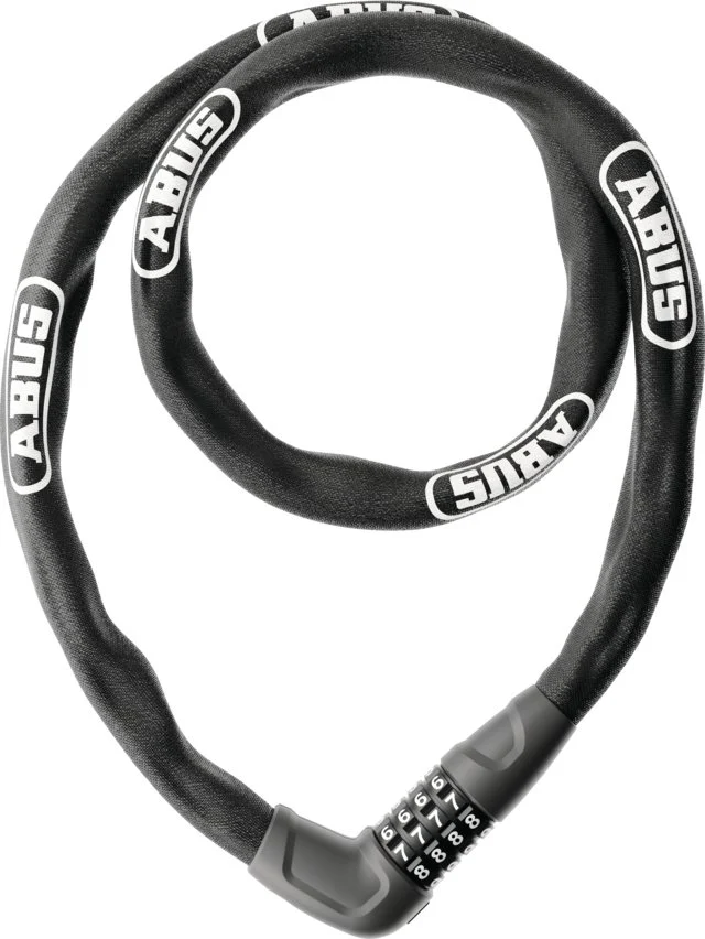 Abus Ketten-/Zahlenschloss Steel-O-Chain 5805C/110 Schwarz