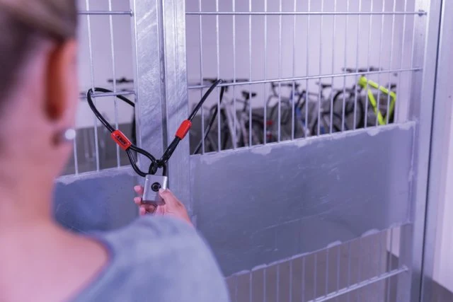 Abus Vorhängeschloss Touch 57/45 Grau
