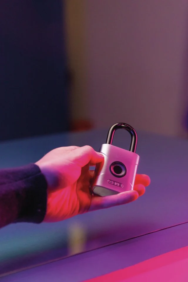 Abus Vorhängeschloss Touch 57/45 Grau