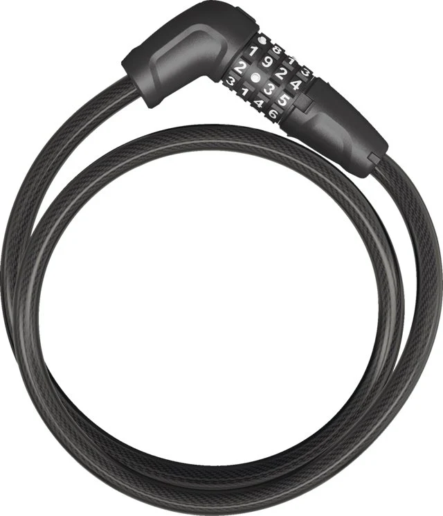 Abus Kabel-/Zahlenschloss Numerino 5410C/85 Schwarz