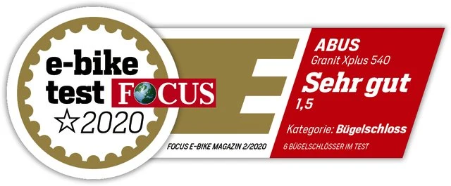 Abus Bügelschloss Granit XPlus 540/160HB230/USH540 Schwarz