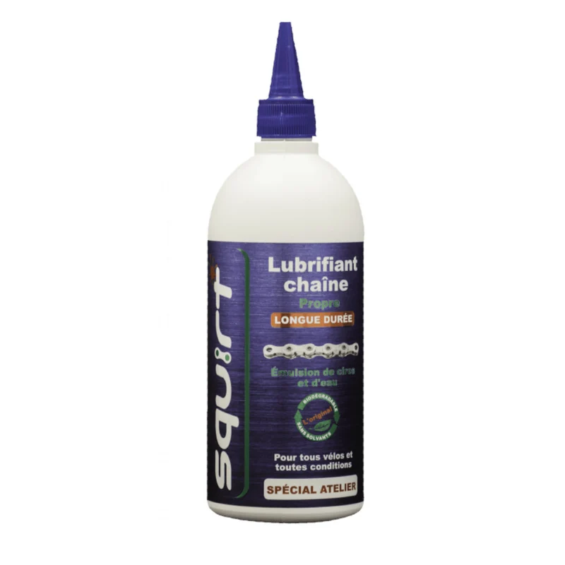 Lubrifiant chaîne vélo Squirt Lube à base de cire