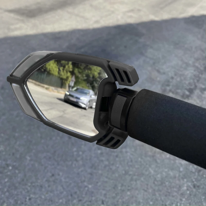 Rétroviseurs clignotants pour vélo et trottinette QLÏR Visaia Bike