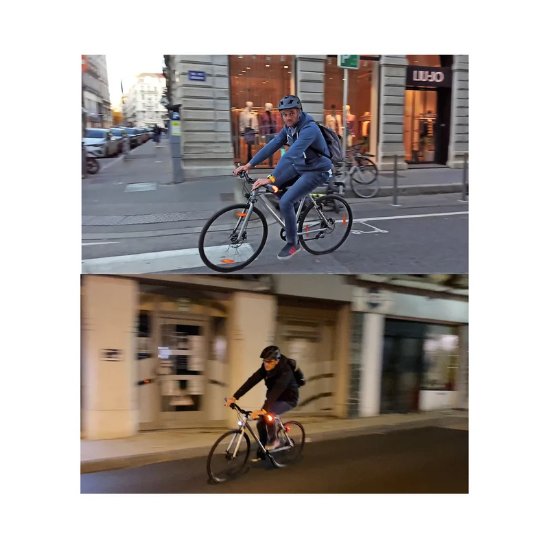 Rétroviseurs clignotants pour vélo et trottinette QLÏR Visaia Bike