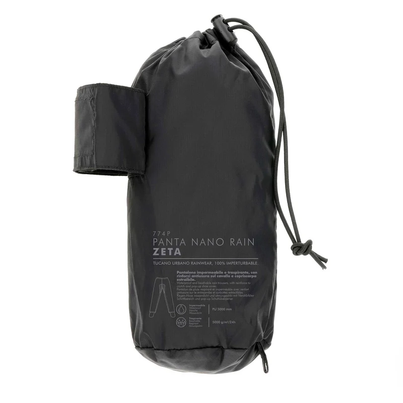 Pantalon étanche Nano Rain Zeta avec couvre-chaussures intégrées Tucano Urbano