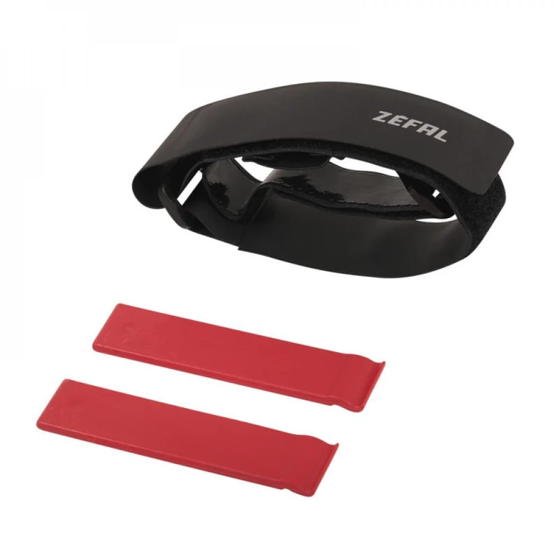 Zéfal Schlauchhalter Tube Strap mit Reifenheber One Size - sichere Befestigung am Rahmen - Befestigungsadapter