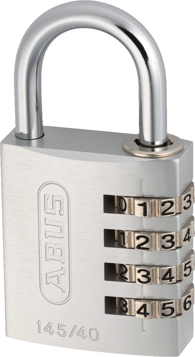 Abus Zahlenschloss 145/40 B/DFNLI Silber