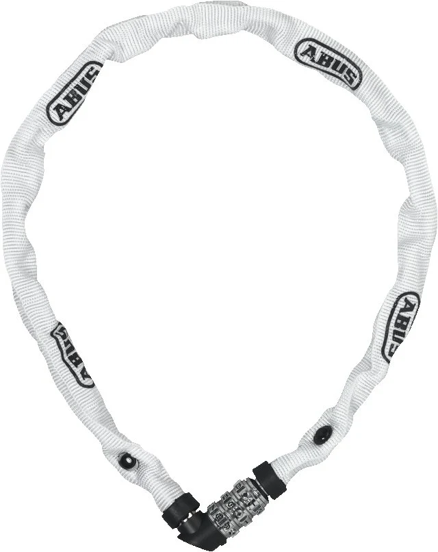 Abus Ketten-/Zahlenschloss 1200/60 Web Weiß
