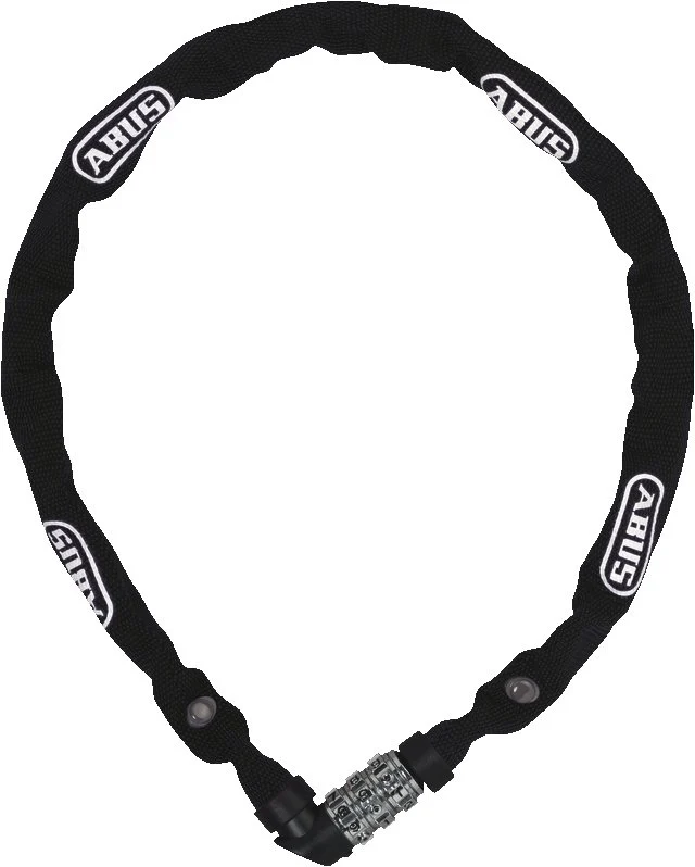 Abus Ketten-/Zahlenschloss 1200/110 Web Schwarz
