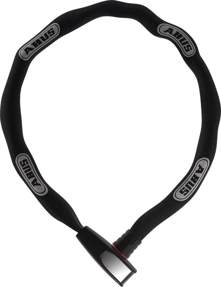 Steel-O-Chain 8807K/110 Schlüsselanhänger Schloss Abus 1.1m Schwarz