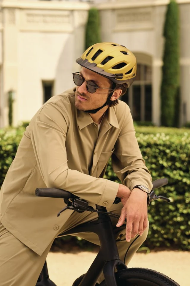 Abus Urban-I 4.0 Ace Stadthelm Signal Yellow