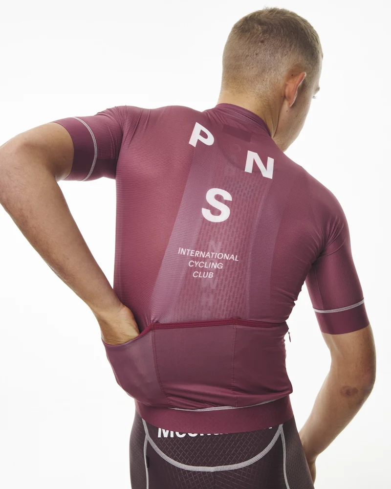 Pas Normal Studios Mechanism Kurzarm Radtrikot Herren Dusty Mauve