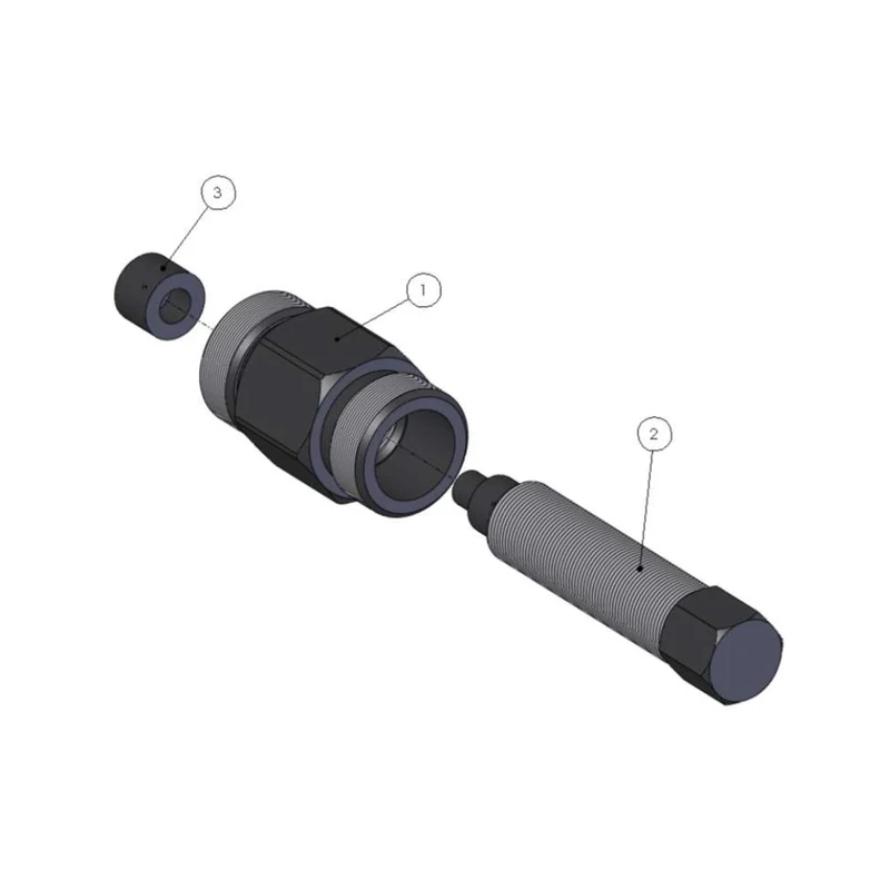 Extracteur de manivelle à double filetage M22 et M23 x 1mm Var