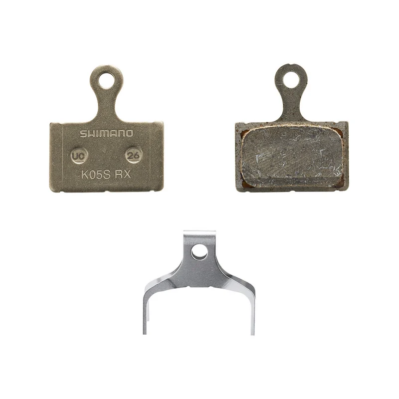 Paire de plaquettes organiques frein à disque vélo Shimano K05S-RX