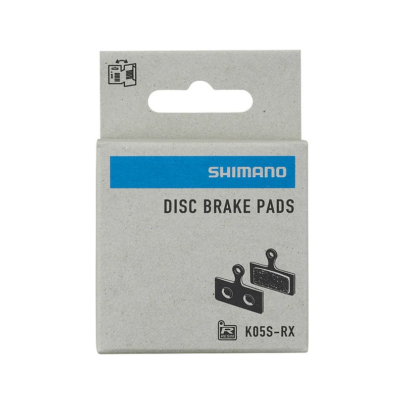 Paire de plaquettes organiques frein à disque vélo Shimano K05S-RX