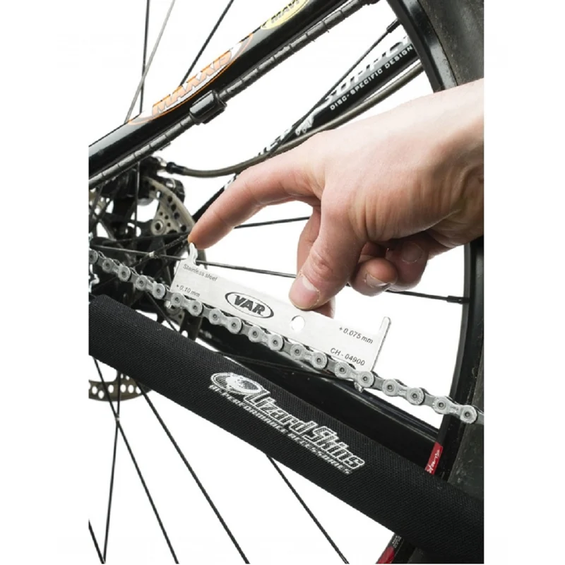 Indicateur et testeur d'usure de chaîne de vélo VAR