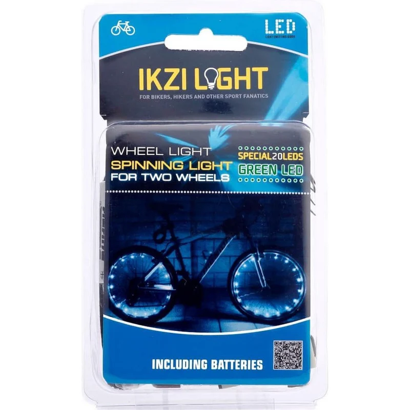 Guirlande lumineuse pour roue vélo