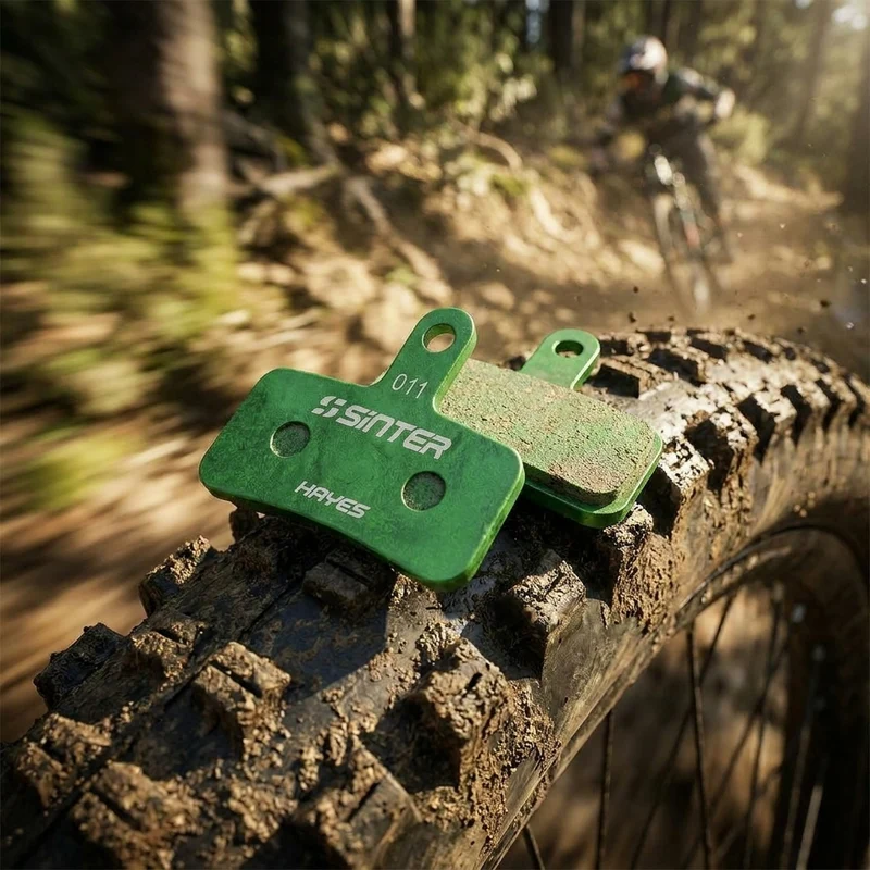 Scheibenbremsbelag Sinter 011 Hayes organisch, MTB Race, grün, Set, in Dose