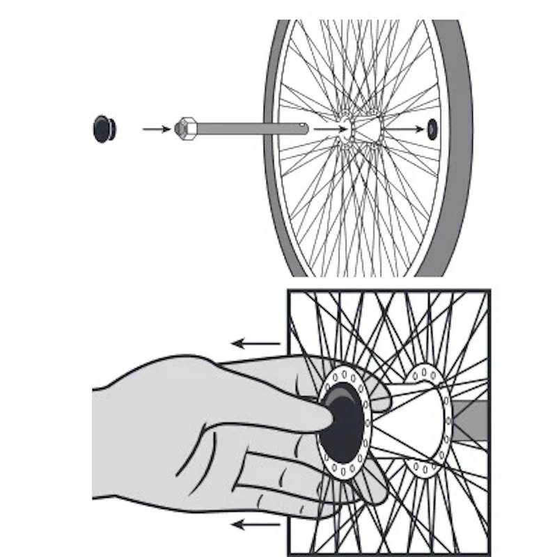 Roue 20 pouces pour remorque vélo Y-Frame Carry Freedom