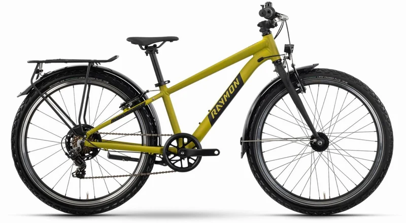 Raymon Yanga Pro Street Kinderrad Diamant 24" mustard/black one size