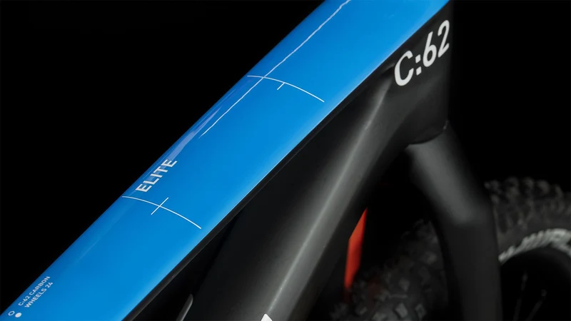 Cube Elite 240 C:62 SLX Kinderrad 24" carbon´n´blue´n´red