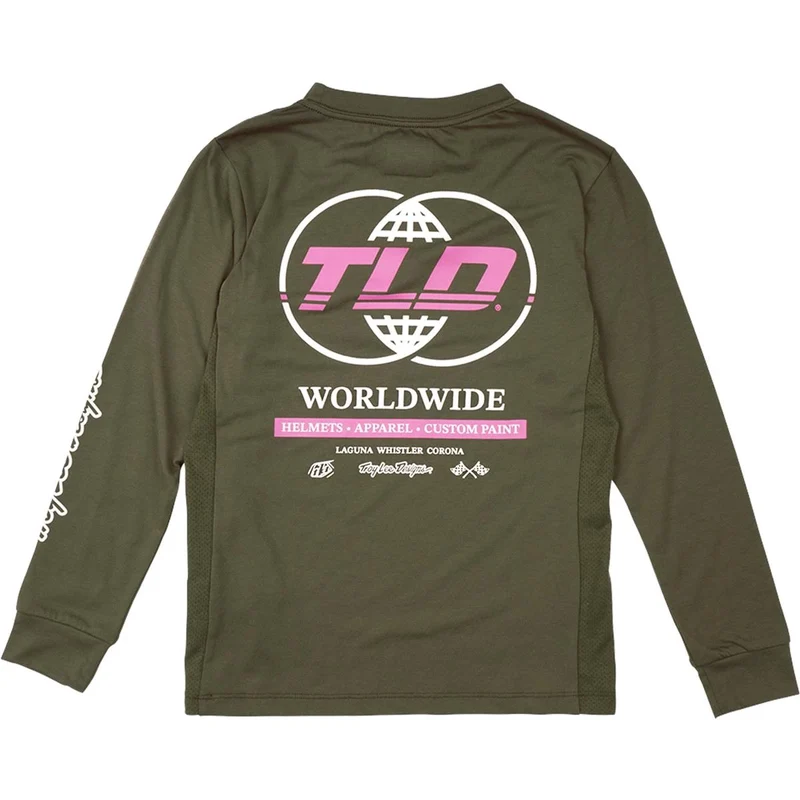 Troy Lee Designs Skyline Ride LS Tee Worldwide