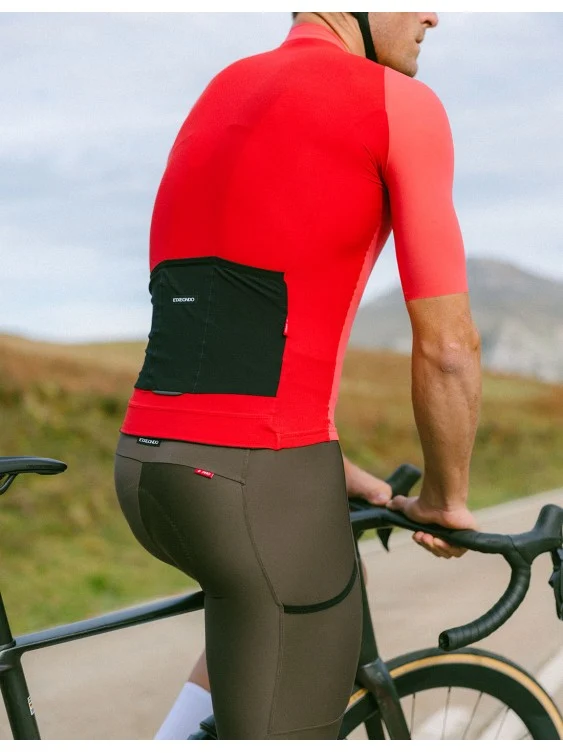 Etxeondo Alde 110 Color Edition Radtrikot Koralle/Rot