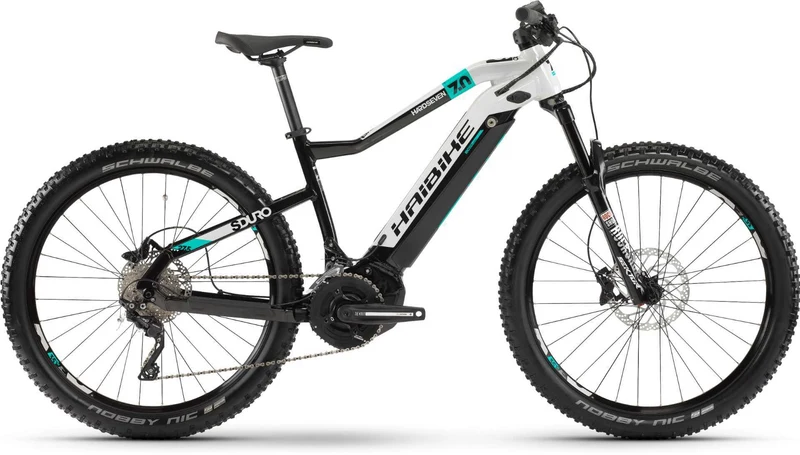 Haibike SDURO HardSeven 7.0 E-Bike 27,5" Schwarz/Grau/Türkis