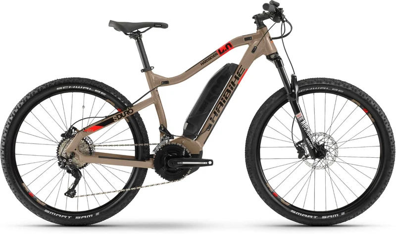 Haibike SDURO HardSeven 4.0 E-Bike 27,5" Sand/Rot/Schwarz