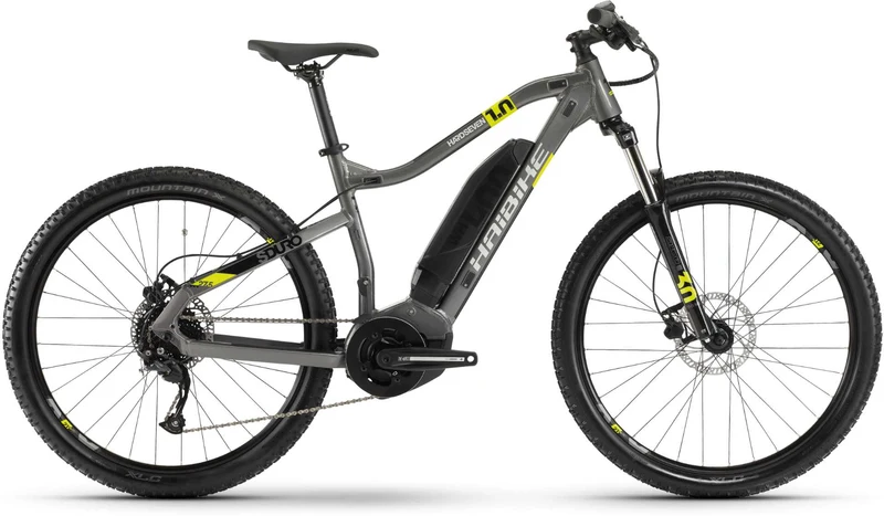 Haibike SDURO HardSeven 1.0 E-Bike 27,5" Titan/Lime/Schwarz