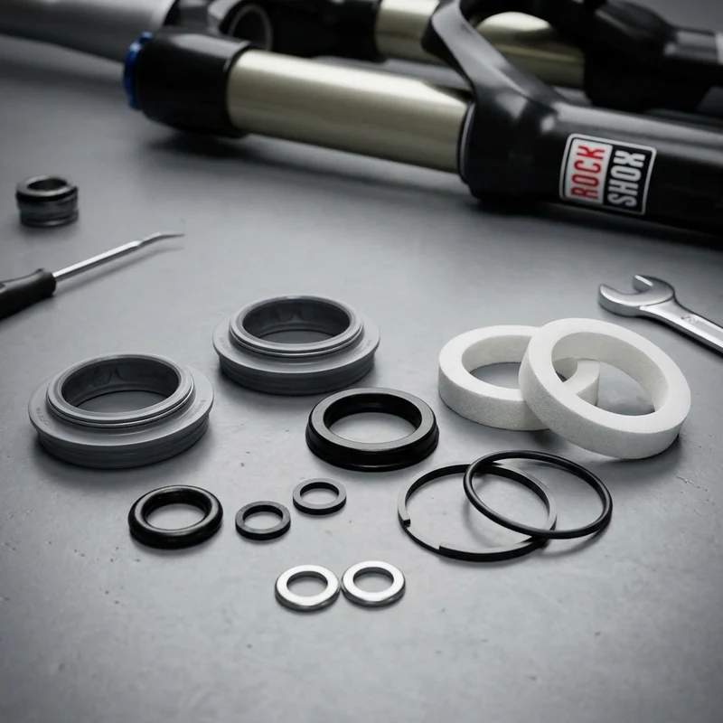 RockShox Federgabel Service-Kit Recon Silber Spirale Gabel Service-Kit Basic AM 2012