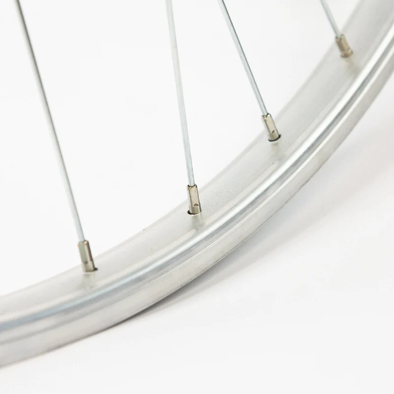 Roue vélo avant 26 pouces simple paroi axe à écrous
