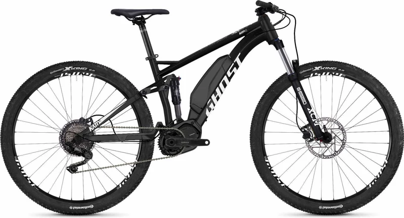 Ghost Hybride Kato FS S3.9 AL U E-Bike 29" night black / star white