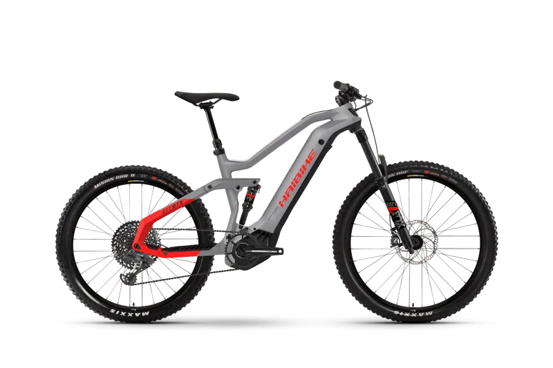 Haibike AllMtn 6 29"/27,5" urban grey/ black/ red matte