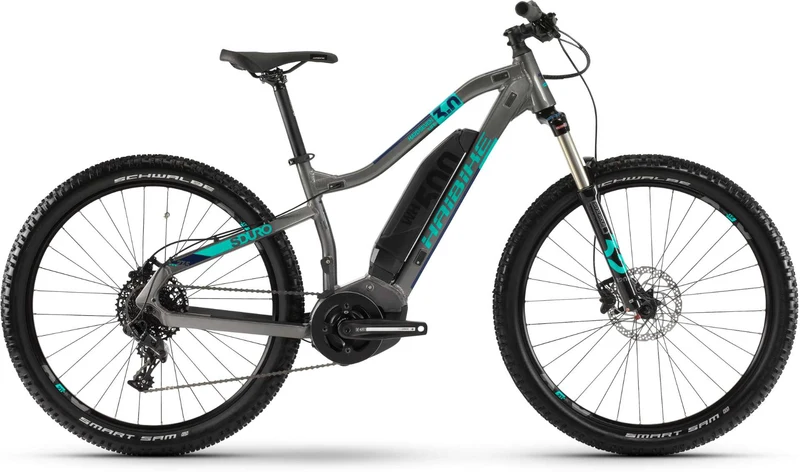 Haibike SDURO HardSeven Life 3.0 E-Bike 27,5" Titan/Türkis/Blau