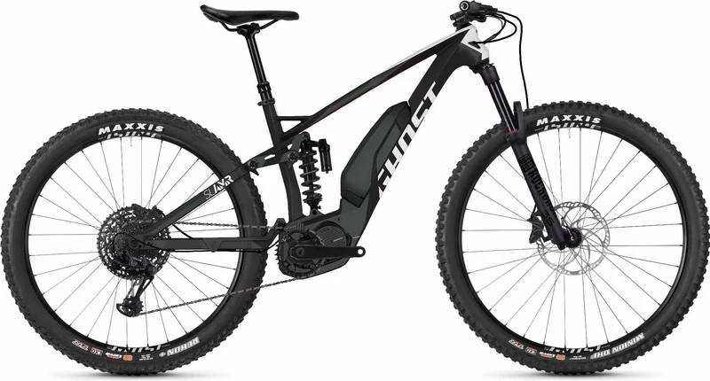 Ghost Hybride SLAMR S4.7+ LC E-Bike 29" titanium gray / star white / riot red