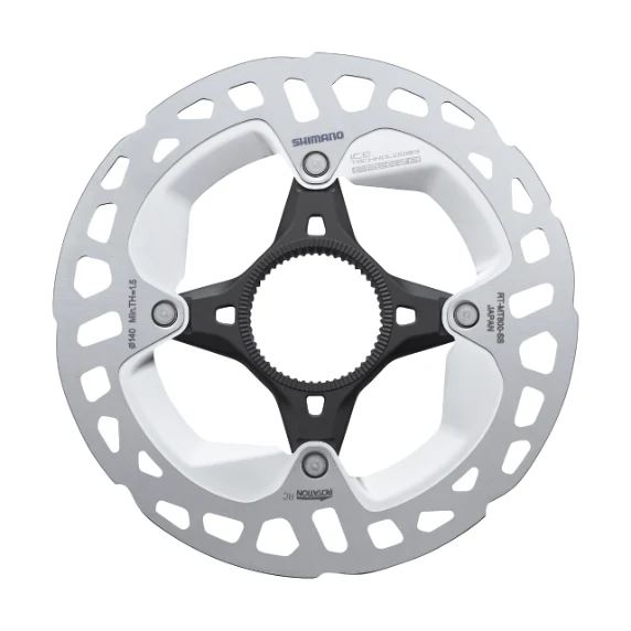 Bremsscheibe Shimano RT-MT800 Center Lock Ice Technologies Freeza 140mm Schwarz/Grau