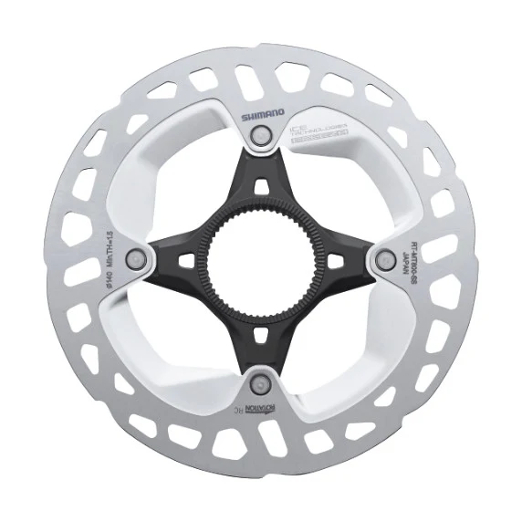 Bremsscheibe Shimano RT-MT800 Center Lock Ice Technologies Freeza 140mm Schwarz/Grau