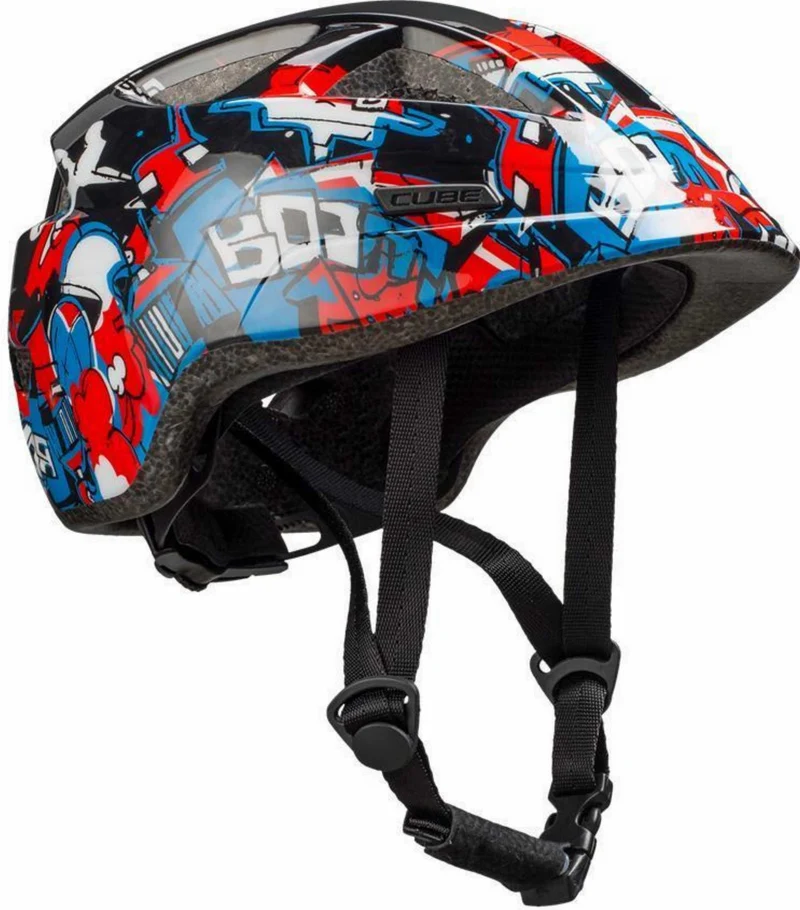 Cube Lume Helm black graffiti